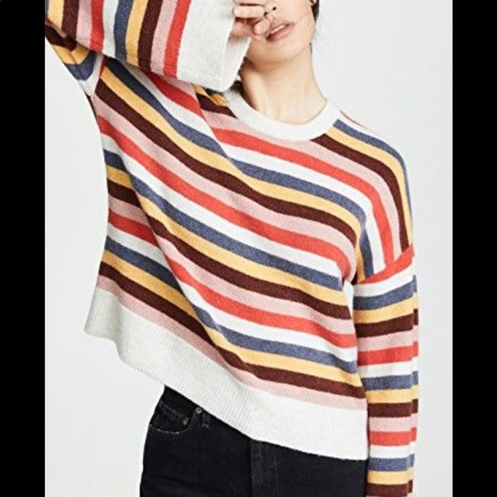 Striped Madewell sweater